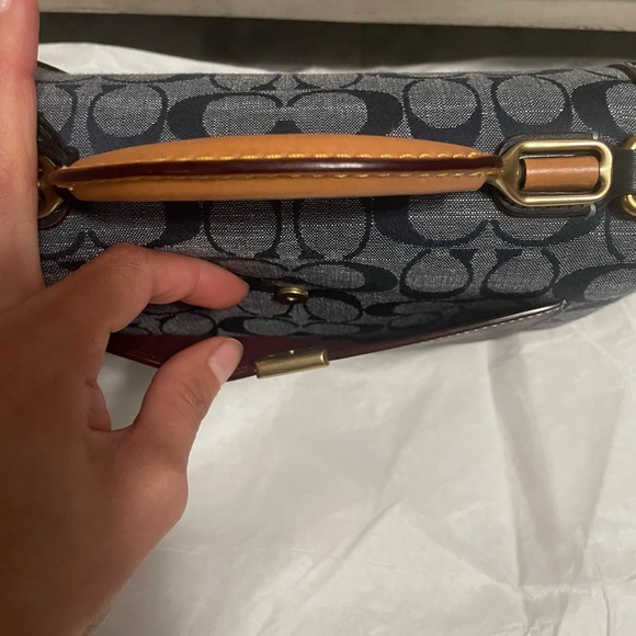 Coach Bags Coach Riley Top Handle 22 In Signature Chambray Poshmark